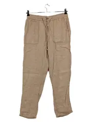 Vorschaubild 1 von Damen Leinenhose Stoffhose Gr. 36 Beige Casual