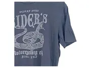 Vorschaubild 3 von Herren T-Shirt Rider's Motorcycling Club Blau Gr. 50/L