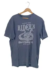 Vorschaubild 1 von Herren T-Shirt Rider's Motorcycling Club Blau Gr. 50/L