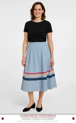 MINT&BERRY Faltenrock