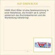 Vorschaubild 3 von Wort-Ritter Lernspiel Metalldose Buchstaben Wörter ab 6 J. Rechtschreibung