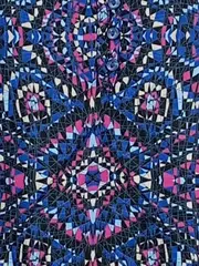 Vorschaubild 3 von Damen Langarmshirt Gr. 38 Modern Mehrfarbig Grafisch