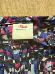 Vorschaubild 5 von Damen Langarmshirt Gr. 38 Modern Mehrfarbig Grafisch