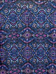 Vorschaubild 2 von Damen Langarmshirt Gr. 38 Modern Mehrfarbig Grafisch