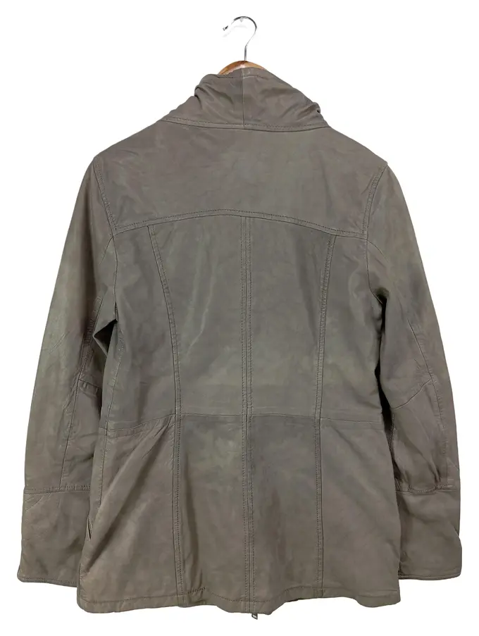 Oakwood GÃ¼nstige Damen Lederjacken OAKWOOD Damen Lederjacke Grau