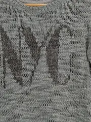 Vorschaubild 2 von Damen Pullover Gr. 36/S Grau NYC Urban