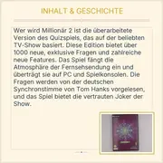 Vorschaubild 3 von Wer wird Millionär 2. Edition PC CD-ROM Quizspiel