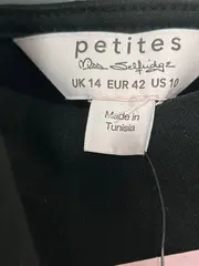 Vorschaubild 4 von Damen Jumpsuit Gr. 42/XL Schwarz Elegant Halterneck