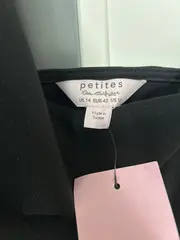 Vorschaubild 5 von Damen Jumpsuit Gr. 42/XL Schwarz Elegant Halterneck