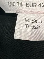 Vorschaubild 6 von Damen Jumpsuit Gr. 42/XL Schwarz Elegant Halterneck