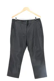 Vorschaubild 1 von Damen Lederhose Gr. 42 Schwarz Elegant Polyester