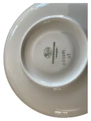 Vorschaubild 2 von Tasse Untertasse Klassisch Blau Geometrisch Porzellan Festlich