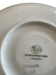 Vorschaubild 4 von Tasse Untertasse Klassisch Blau Geometrisch Porzellan Festlich