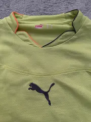 Vorschaubild 2 von Herren Fußball Trikot Gelb Größe M Sport Shirt
