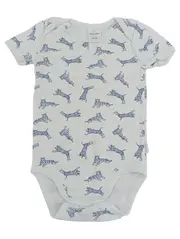 Vorschaubild 1 von Baby Body Gr. 86 weiß Tiermotive Baumwolle