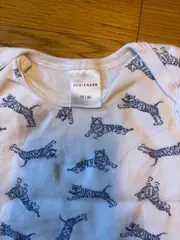 Vorschaubild 5 von Baby Body Gr. 86 weiß Tiermotive Baumwolle
