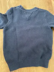 Vorschaubild 3 von Kinder Pullover Gr. 92 Blau Casual Logo