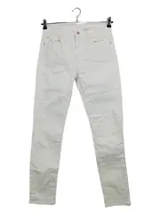 Vorschaubild 1 von Damen Stoffhose Casual Beige Gr. 28 Bio-Baumwolle