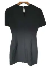 Vorschaubild 3 von Etuikleid Damen M/38 Schwarz Cut-Out Reißverschluss Elegant