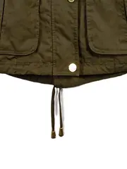 Vorschaubild 6 von Damen Leichte Jacke Gr. 40/L Oliv Fieldjacket Parka