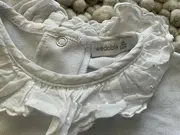 Vorschaubild 2 von Baby Body weiß Gr. 80 Rüschen Baumwolle