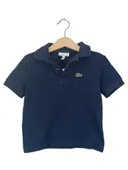 Vorschaubild 1 von Kinder Poloshirt Blau Gr. 98 Wolle Sportlich