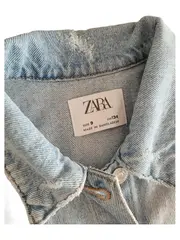 Vorschaubild 3 von Jeansjacke Kinder Gr. 134 Blau Casual Denim Jacke