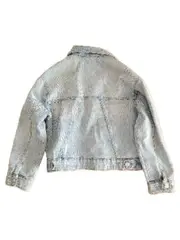 Vorschaubild 2 von Jeansjacke Kinder Gr. 134 Blau Casual Denim Jacke