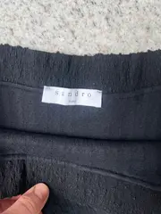 Vorschaubild 3 von Bleistiftrock Damen Gr. 34 Schwarz Modern