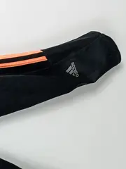 Vorschaubild 5 von Damen Sport Capri Hose 3-Streifen Schwarz Orange Gr. 36/S