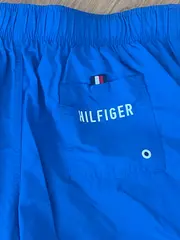 Vorschaubild 3 von Badeshorts Herren Blau Gr. 46/S Sportlich Logo Print
