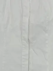 Vorschaubild 3 von Damen Hemdbluse Gr. 38 M Kurzarm Weiß Basic Büro