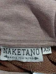 Vorschaubild 3 von Kapuzenpullover Damen 34/XS Braun Streetwear Casual Hoodie