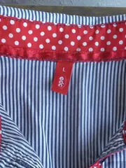 Vorschaubild 5 von EDC Damen Hemdbluse L Gestreift Mehrfarbig Baumwolle Langarm Casual