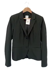 Vorschaubild 1 von Damen Blazer Gr. 38 Schwarz Business Klassisch Elegant Sakko