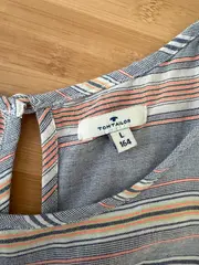 Vorschaubild 3 von Kinder Freizeitkleid Gr. 164 gestreift Mehrfarbig
