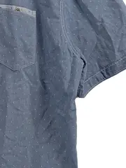 Vorschaubild 9 von Herren Freizeithemd Kurzarm Blau Gr. 54 XXL Baumwolle