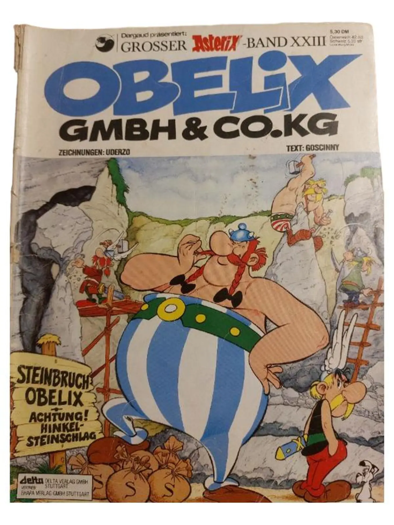 Asterix Band XXIII Obelix GmbH & Co.KG Comic Ehapa Verlag Deutsch