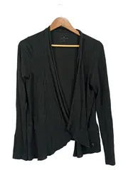 Vorschaubild 1 von Damen Strickjacke Gr. 38/M Casual Grün Viskose