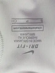 Vorschaubild 3 von Sport BH Damen Gr. S Weiß DRI-FIT Bustier Sportlich Training