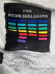Vorschaubild 3 von Kinder Sweatshirt Grau Gr. 128 Rollkragen Reißverschluss