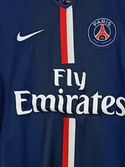 Vorschaubild 2 von Dri-Fit Fußball Trikot Herren Kurzarm V-Kragen Blau Gr. S