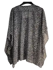 Vorschaubild 2 von Damen Bluse Leopardenmuster L na XL Polyester