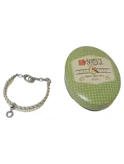 Vorschaubild 1 von Damen Armband Leder Weiß Elegant 20cm