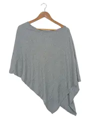 Vorschaubild 1 von Damen Poncho Gr. 38/M Grau Casual