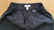 Vorschaubild 3 von Bomberjacke Damen Oliv Gr. 38 M Casual Baumwolle Rippstrick Reißverschluss