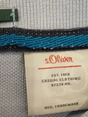 Vorschaubild 6 von Herren Poloshirt Gr. 46/S Blau Casual Baumwolle