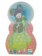 Vorschaubild 1 von Puzzle Kokeishi Japanisches Mädchen 36 Teile ab 4 Jahren 42x30cm