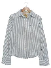 Vorschaubild 1 von Herren Freizeithemd Langarm Gestreift Gr. S