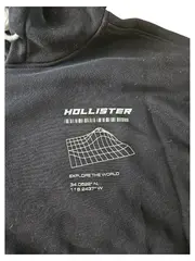 Vorschaubild 3 von Kapuzenpullover Herren XL Schwarz Grafik Hoodie Explore The World